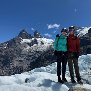 Caminata a pared de Glaciar Cayuqueo